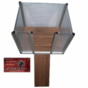 AS-Schildkrötenterrasse Nico L60xB/T50 cm