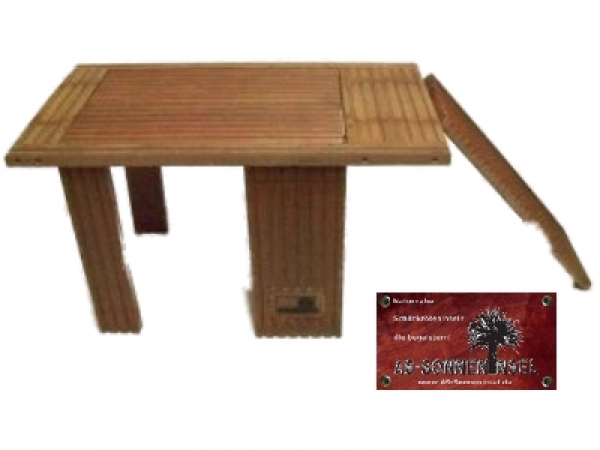 AS-Wasserschildkröteninsel Renate L50xB32xH50 cm + Eiablagebox 22L und Plattformeinsatz